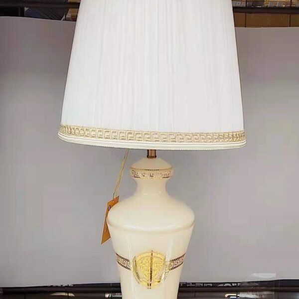White Table Lamp with shade