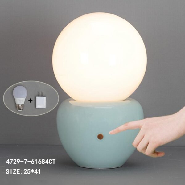 Blue Table Lamp