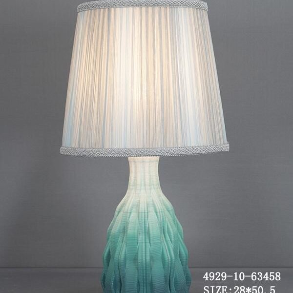 Blue Table Lamp