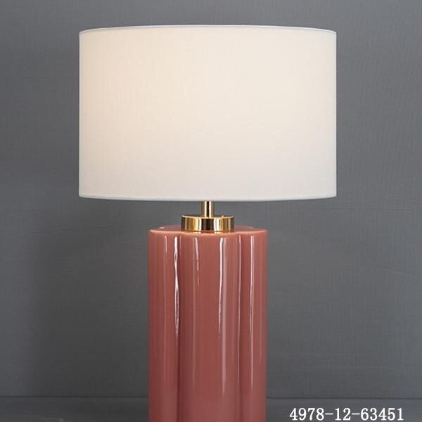Pink Table Lamp