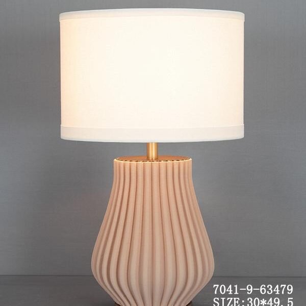 Pink Table Lamp