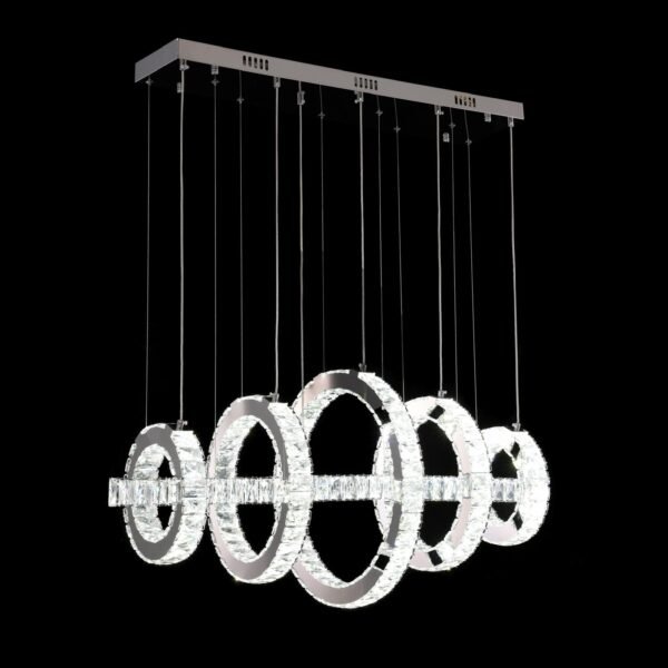 Circular Crystal Chandelier