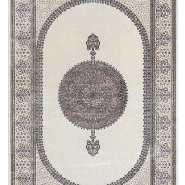 Minyatur White Cream Top Rug