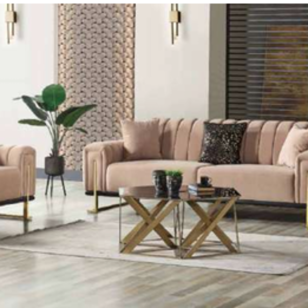 Mink/Gold Tokyo Sofa